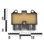 Котушка запалювання Chevrolet Aveo 1.5; 1.6, Lacetti 1.8, Captiva 2.4 (3-х конт.)