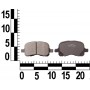Колодка тормозная перед. Totota Camry V20 V2.2-3.0 98-04, Corolla 97-02, 02-05