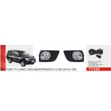Фари доп.модель Toyota Prado FJ150 2010-13/TY-340/H11-12V55W/ел.проводка