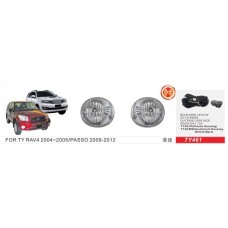 Фари доп.модель Toyota RAV-4 2003-05/TY-461/9006-12V51W/ел.проводка