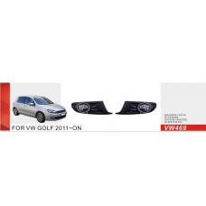 Фари доп.модель VW Golf-VI 2008-12/VW-469/9006-12V55W/ел.проводка