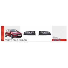 Фари доп.модель VW Polo 5 2014-17/VW-764/H8-12V35W/ел.проводка