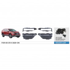 Фари доп.модель Honda CR-V/2019-/HD-2293L/U.S TYPE/LED-12V10W/ел.проводка