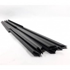 Ущільнювач скла двері нижній ВАЗ 2101,2103,2106(8шт) пластик