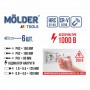 Набор отверток Molder диэлектрических VDE 1000В 6шт