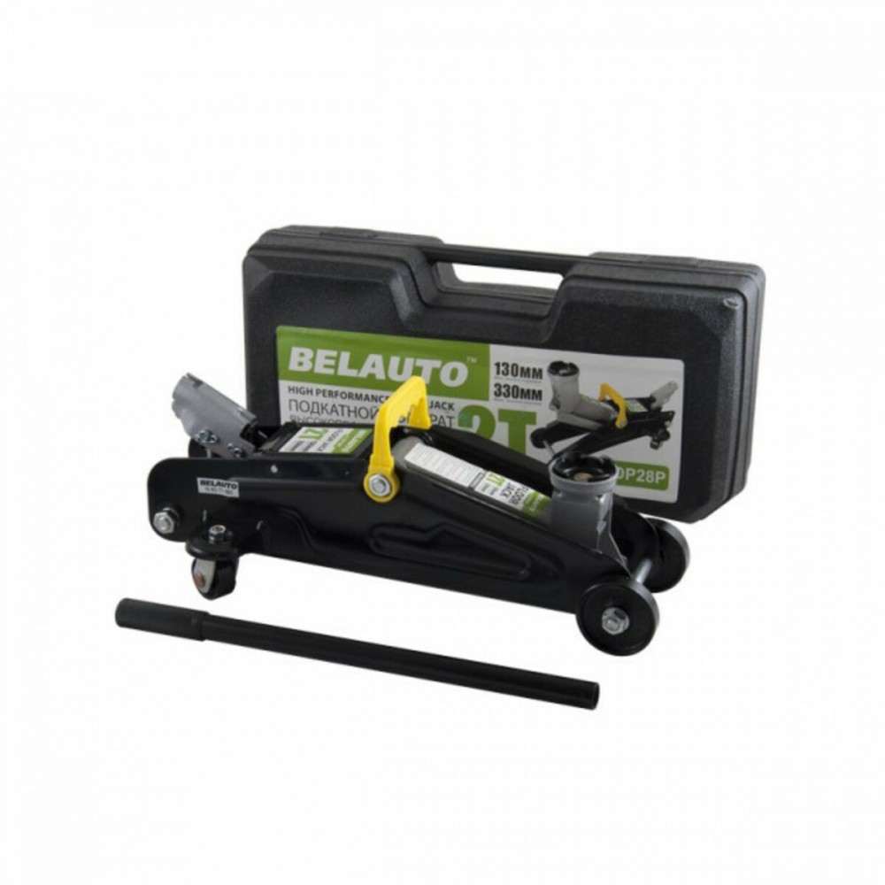 Домкрат гидравлический (подкатной) Белавто, 2т (пласт. упак.) DP28P