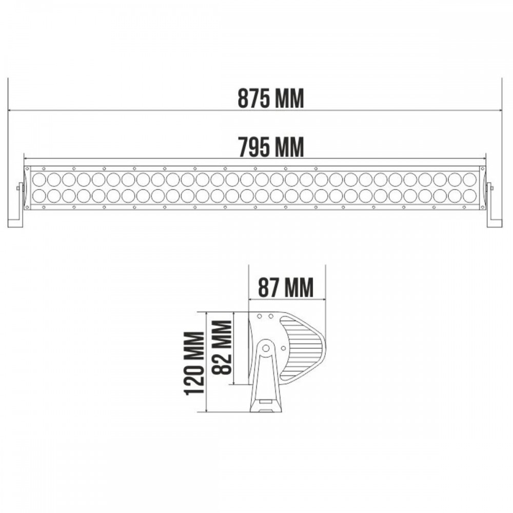 Автолампа светодиодная BELAUTO CREE Spot LED (60*3w)