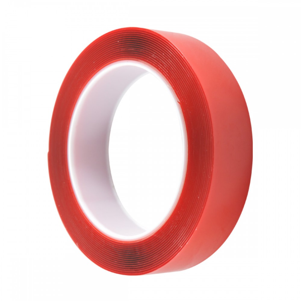 Лента клейкая двусторонняя Solar, ACRYLIC (VHB), прозрачная, 25ммx5м