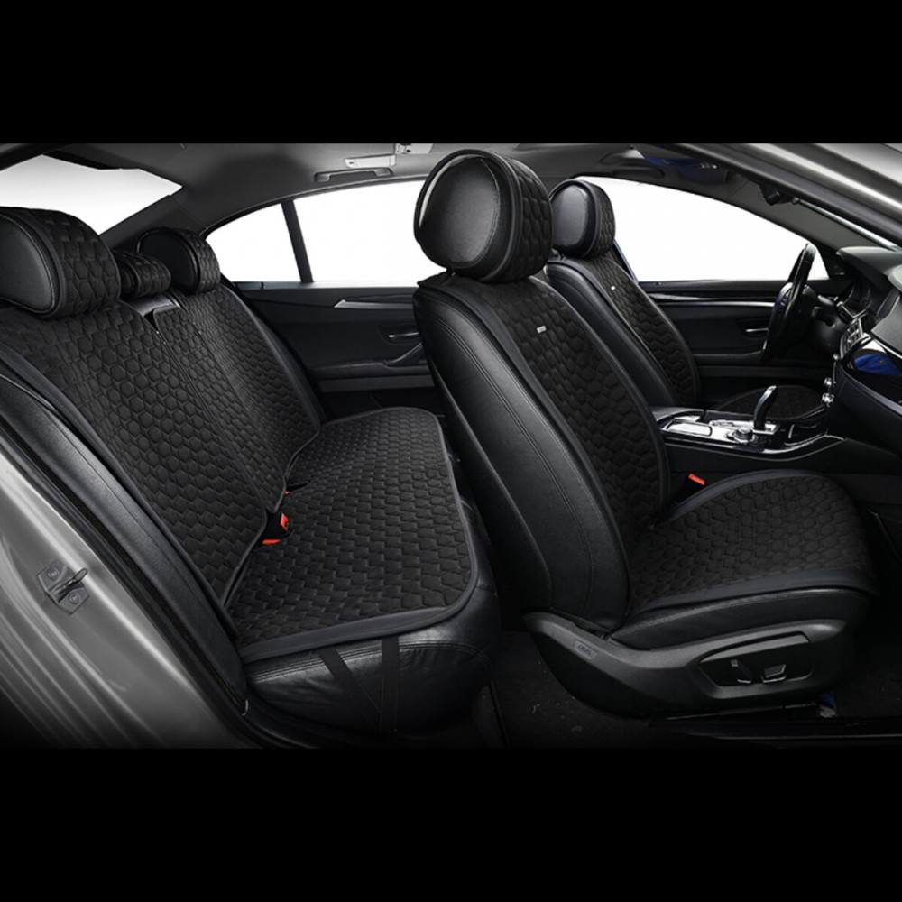 Комплект премиум накидок для сидений BELTEX Monte Carlo, black