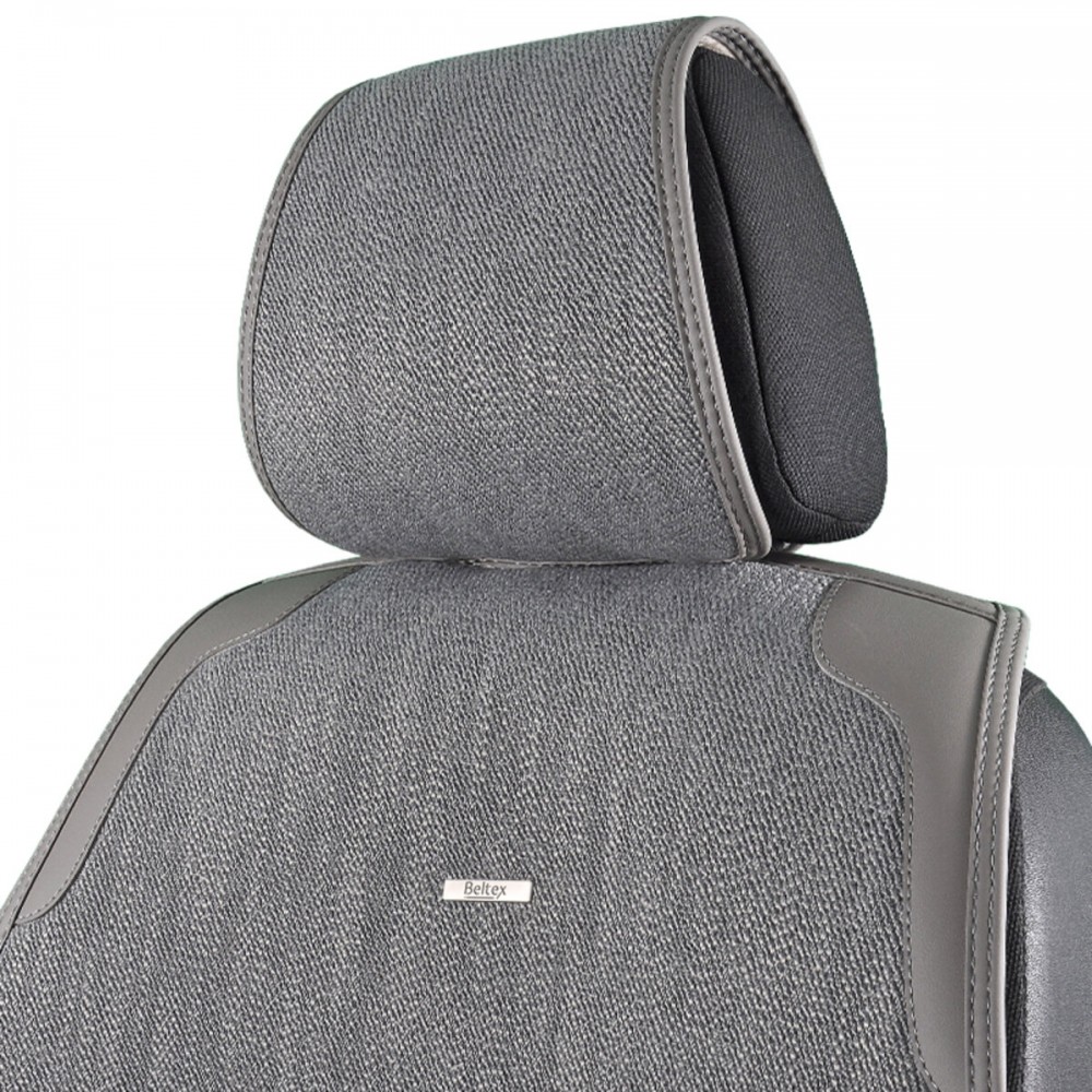 Комплект премиум накидок для сидений BELTEX Verona, grey