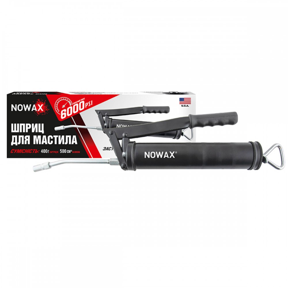 Шприц для масла Nowax плунжерно-рычажного типа 6000psi (413Bar)