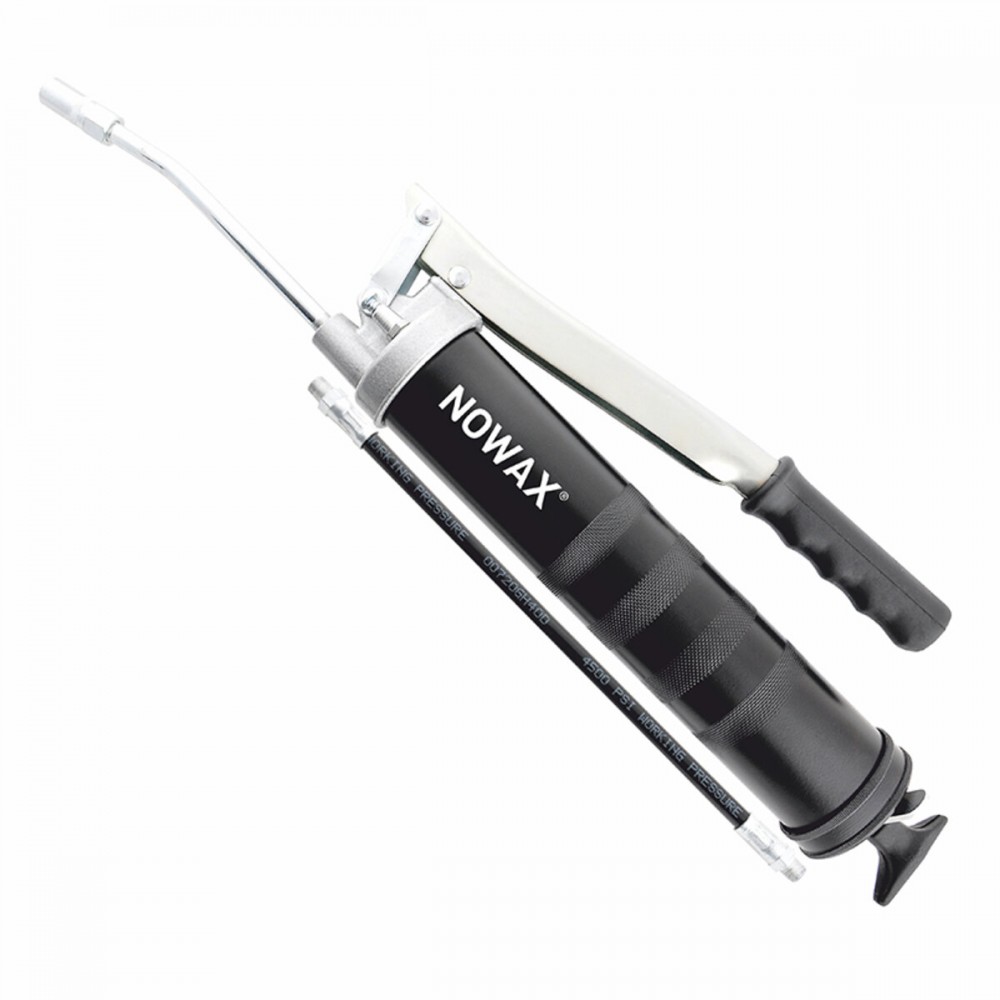 Шприц для масла Nowax плунжерно-рычажного типа Heavy Duty 10000psi, шланг в комплекте