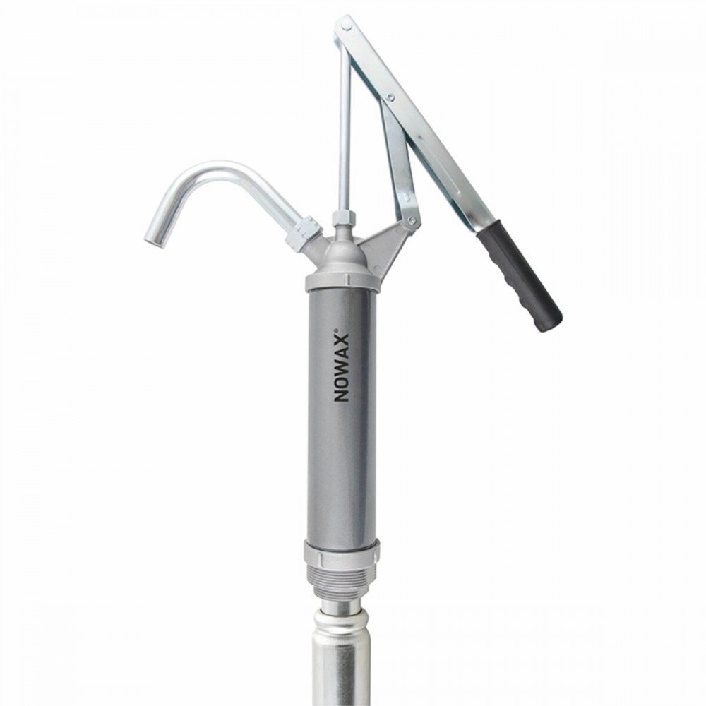 Ручная бочковая помпа Nowax рычажного типа для антифриза металлический заборник
