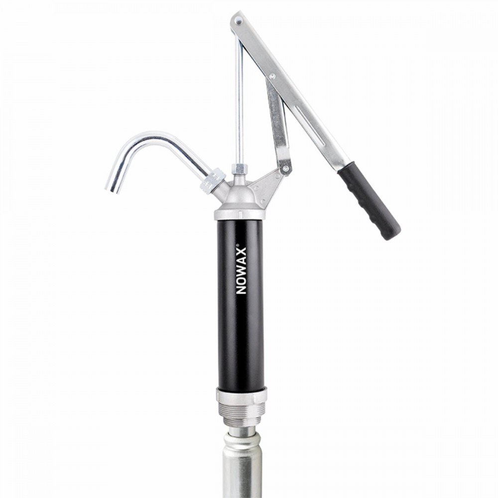 Ручная бочковая помпа Nowax рычажного типа для масла металлический заборник