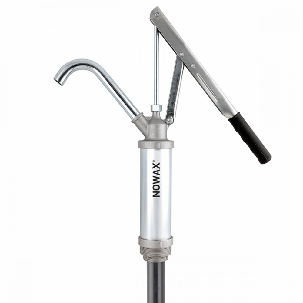 Ручная бочковая помпа Nowax рычажного типа для масла пластиковый заборник