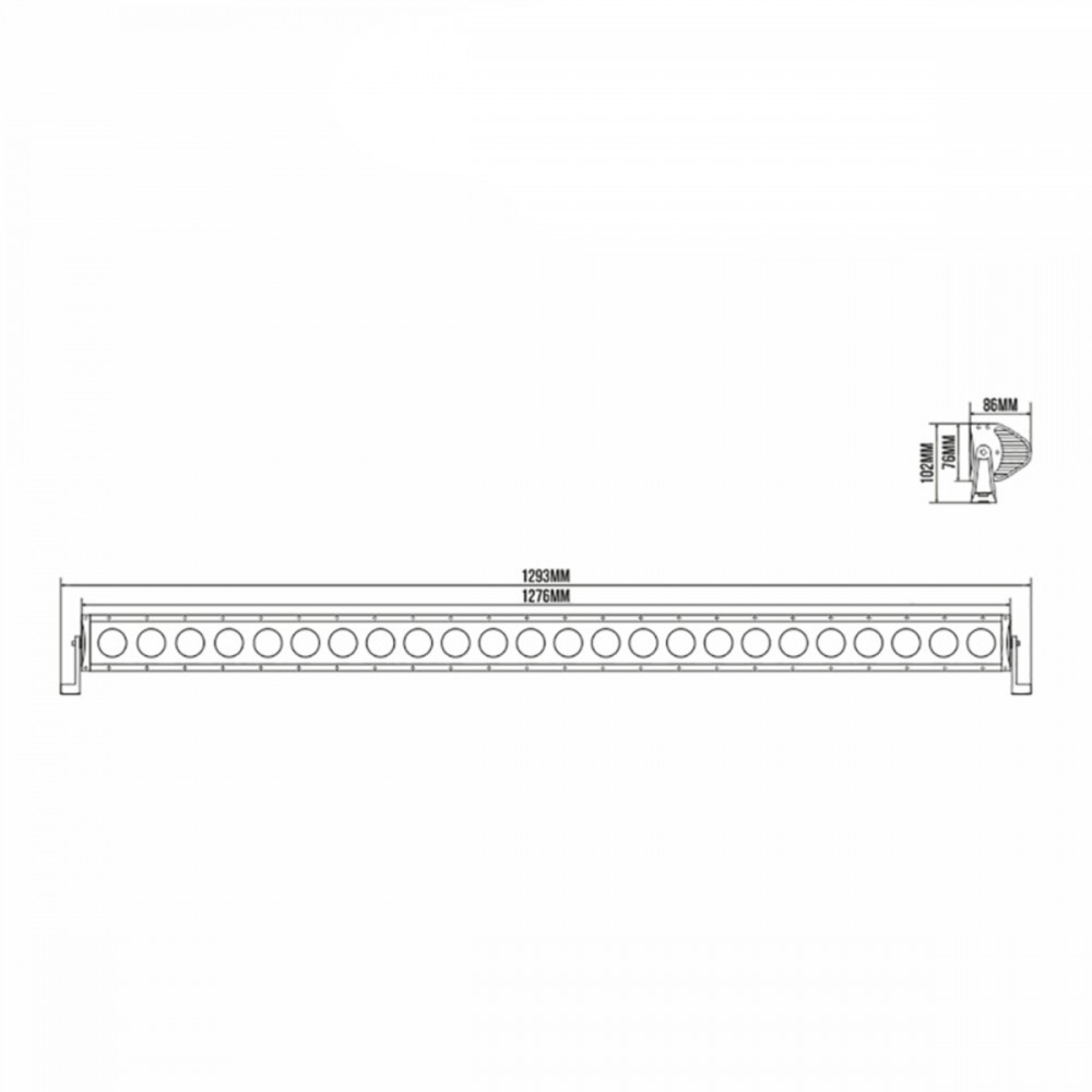 Автолампы светодиодная BELAUTO CREE Combo LED (24*10w)