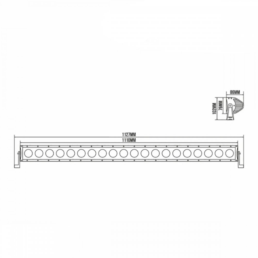 Автолампы светодиодная BELAUTO CREE Flood LED (20*10w)