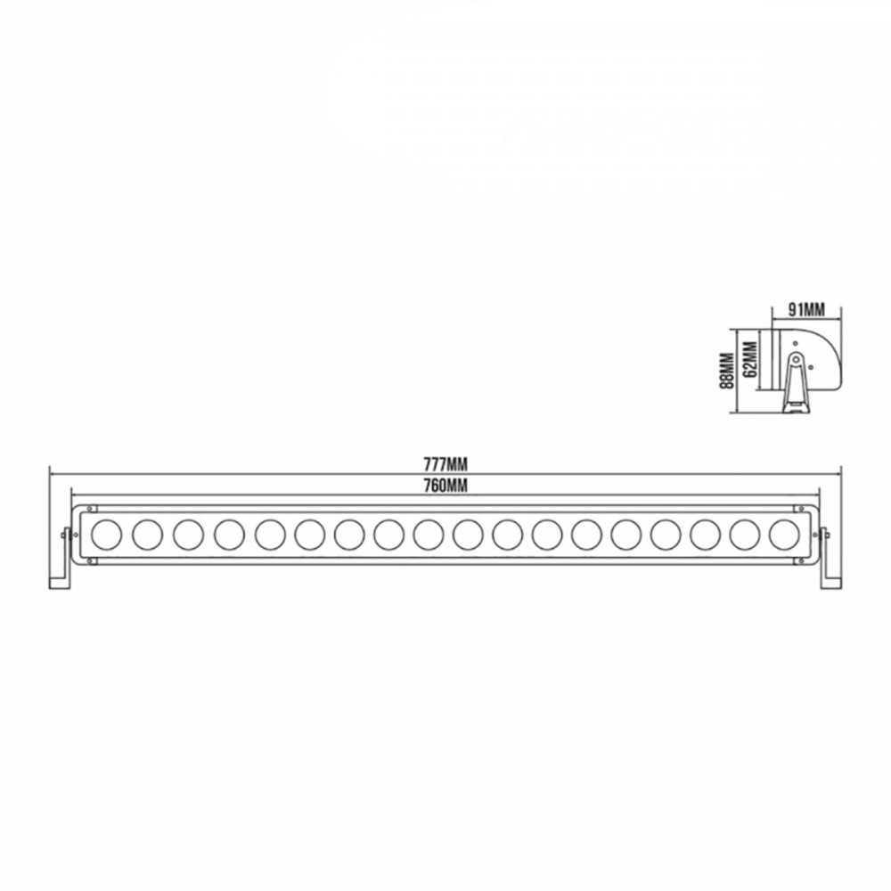Автолампы светодиодная BELAUTO CREE Combo LED (18*10w)