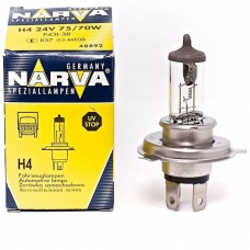 Галогенова лампа Narva H4 24V 75/70W P43t