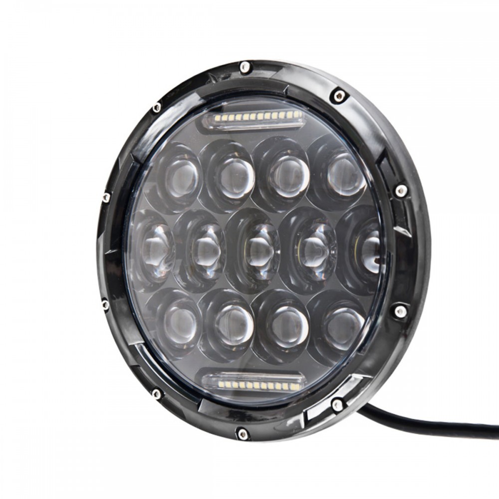 Автолампа светодиодная BELAUTO 10-60V, 75W 13*5W CREE+10W DRL