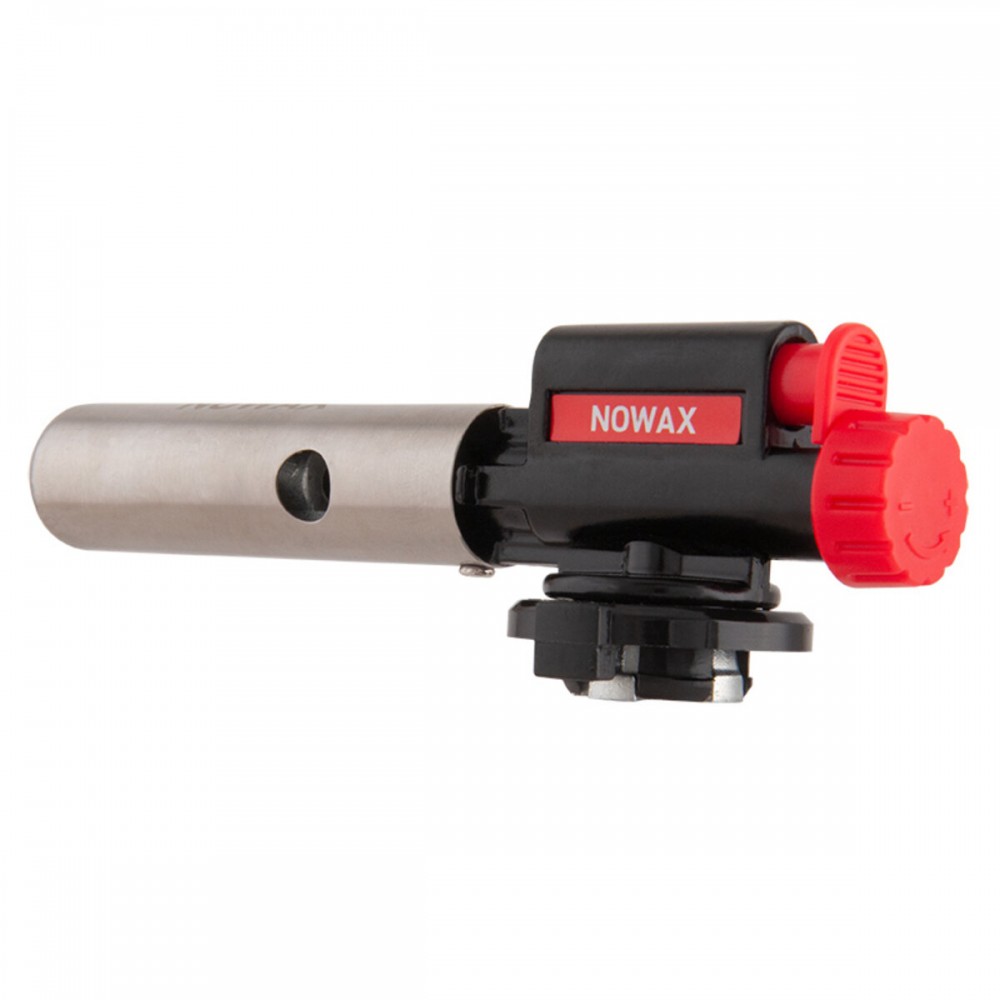 Газовая горелка Nowax на баллон, сопло: Ø 22мм, длина 80мм, керам. защита, об.360˚, мет. корпус