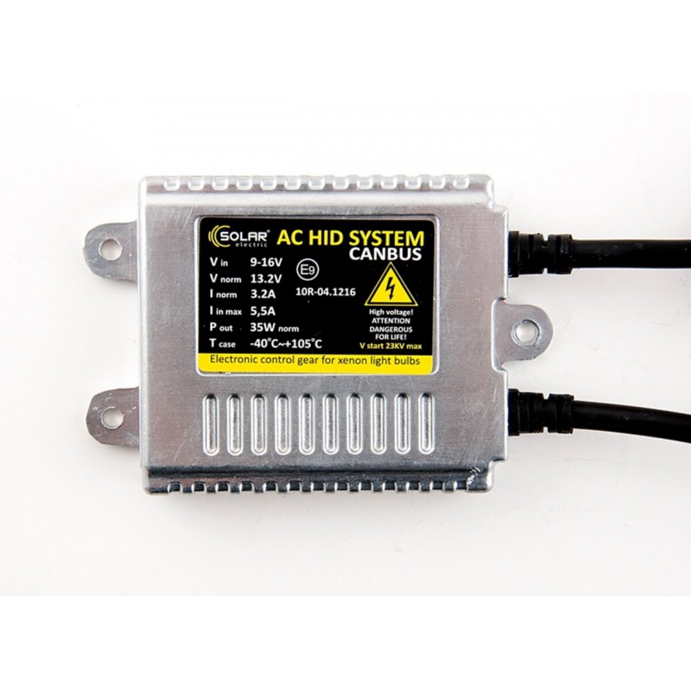 Блоки розжига Slim Solar Canbus Premium Ballast 35W, 9-16В, KET