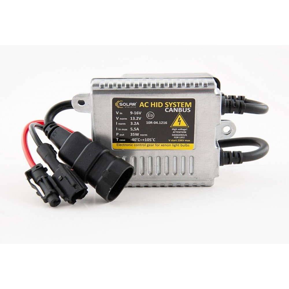 Блоки розжига Slim Solar Canbus Premium Ballast 35W, 9-16В, KET