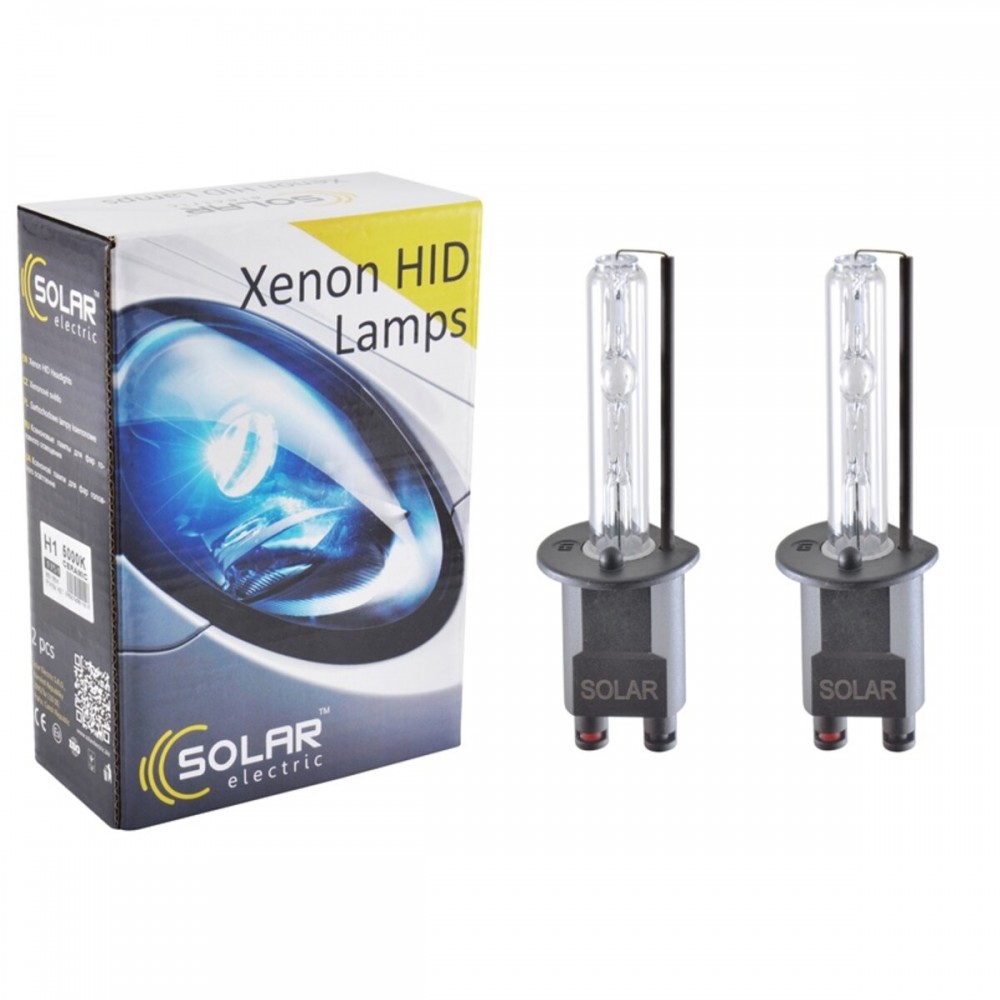Ксеноновая лампа Solar H1 CERAMIC 5000K,85V,35W P14.5s KET, 2шт