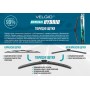 Бескаркасная щетка Velgio UNIVERSAL HYBRID 28/700мм