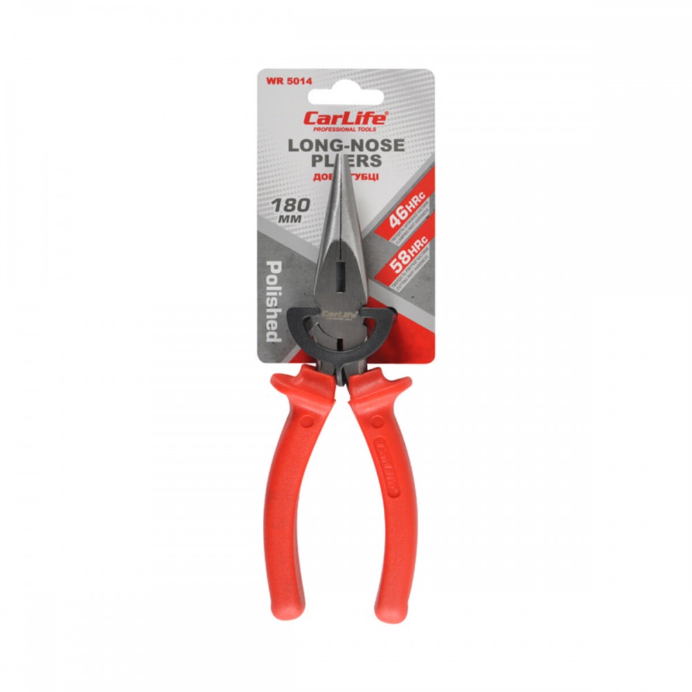 Довгогубці CarLife 180мм WR5014