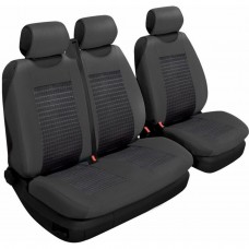 Чехлы универсал Beltex Comfort черный, без подголовников (2+1шт) А