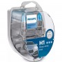 Галогеновая лампа Philips H1 WhiteVision Ultra+60% (3700K) 12V 55W P14.5s 2шт.