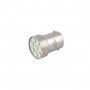 LED автолампа Solar 12V G18.5 BA15s 8SMD white, 2шт
