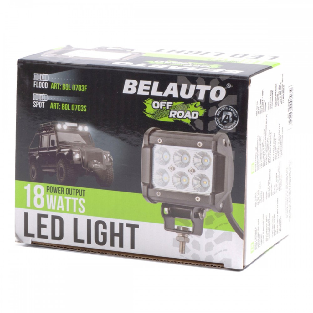 Автолампы светодиодная BELAUTO CREE Combo LED (6*5w)
