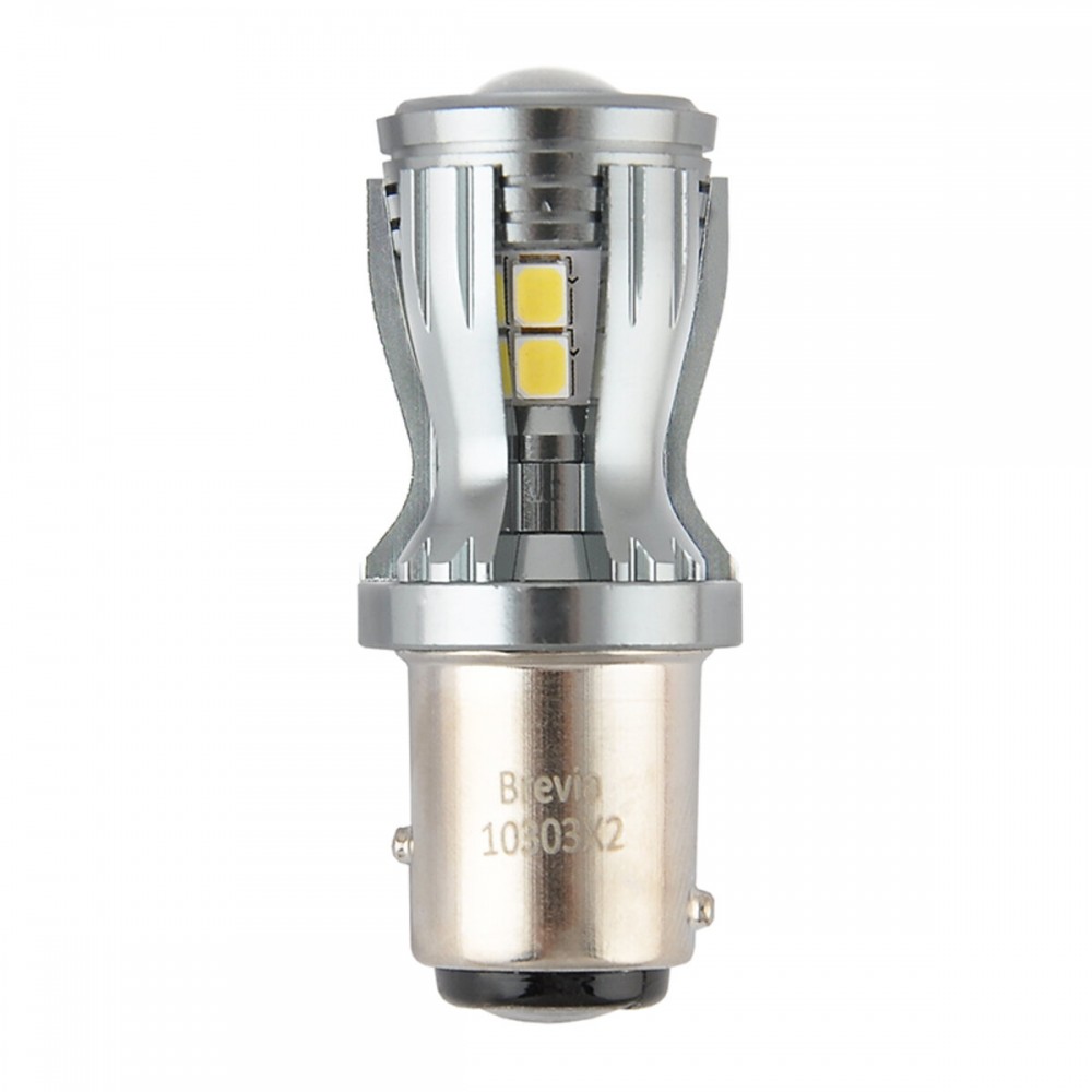 LED автолампа Brevia PowerPro P21/5W 350Lm 14x2835SMD 12/24V CANbus, 2шт