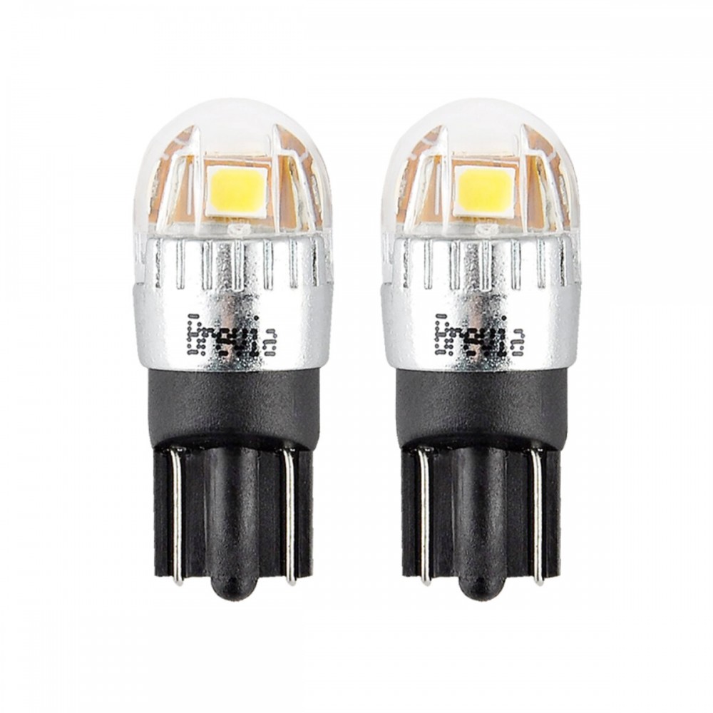 LED автолампа Brevia S-Power W5W 150Lm 5x2835SMD 12/24V CANbus, 2шт