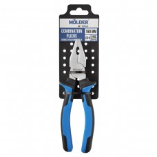 Плоскогубцы Molder комбинированные Cr-V 180мм, двухкомпонентная ручка