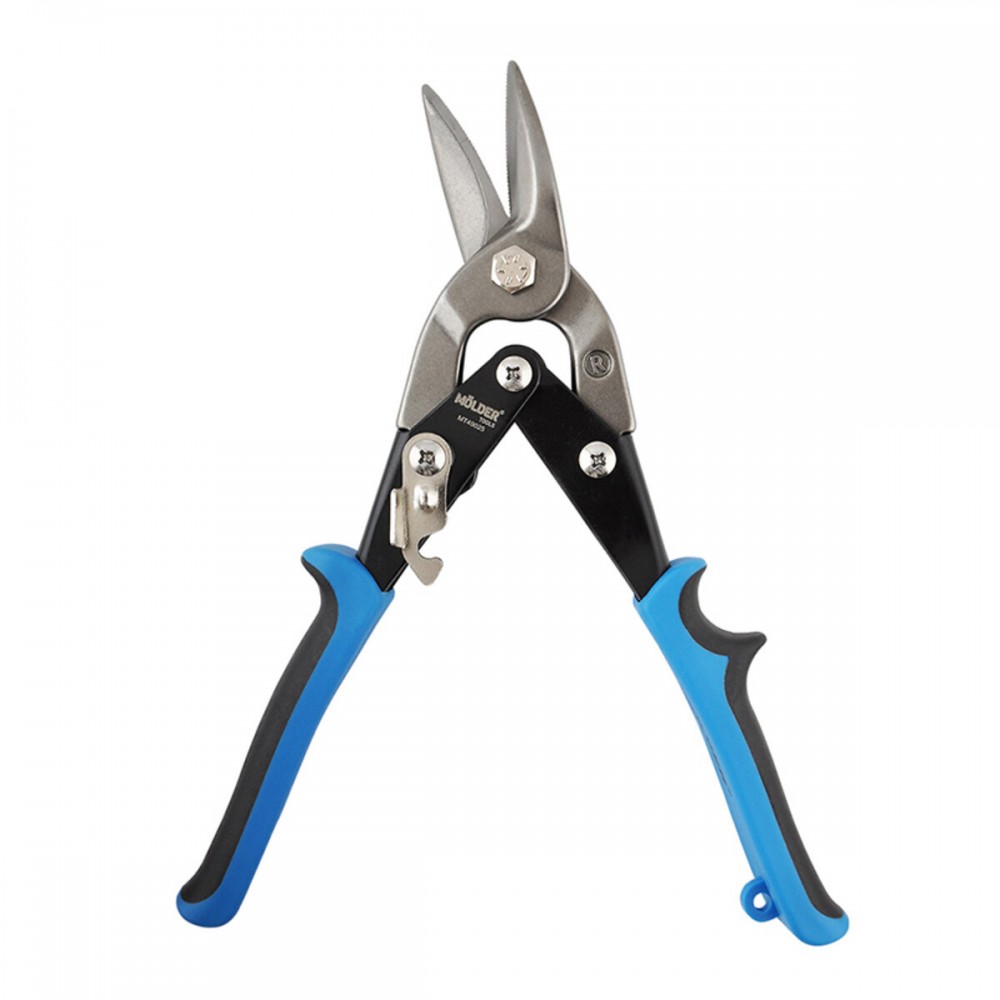 Ножницы Molder по металлу правые 60Cr-V 250мм, двухкомпонентная ручка