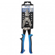 Ножницы Molder по металлу прямые 60Cr-V 250мм, двухкомпонентная ручка