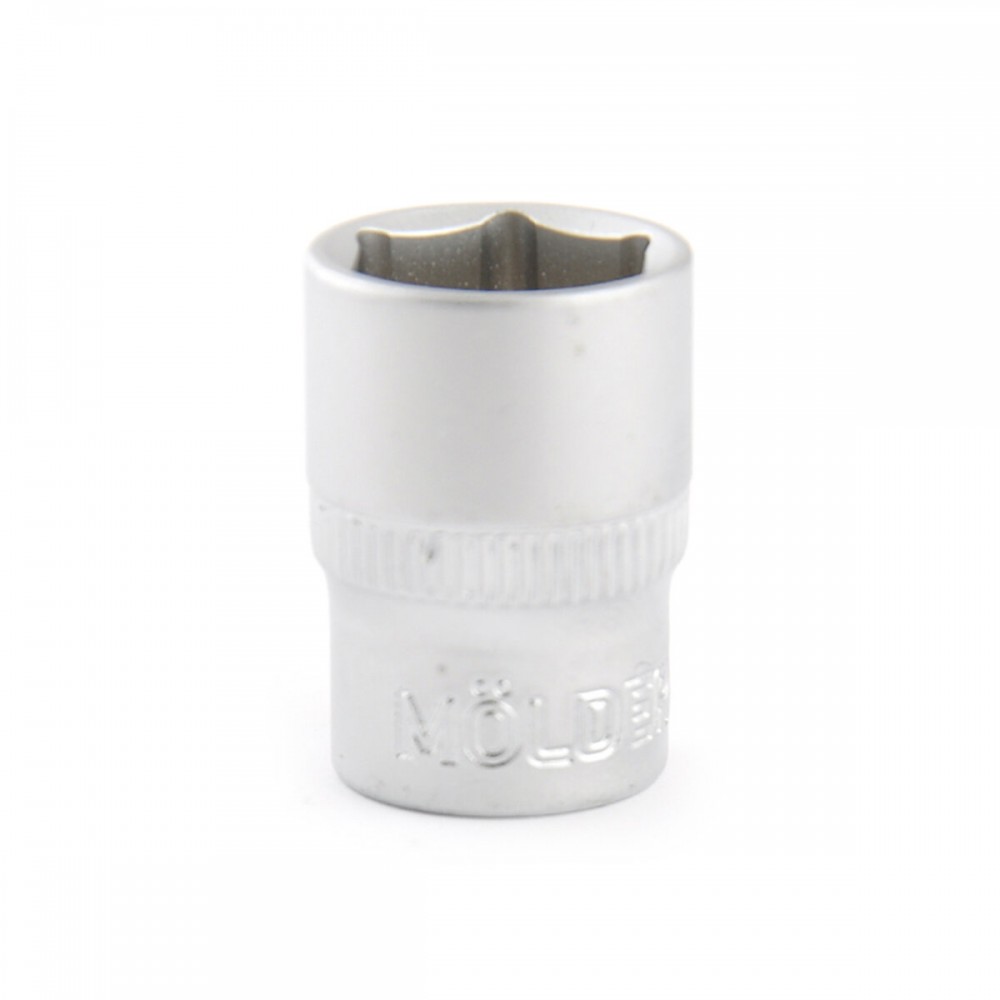 Головка торцевая Molder Cr-V 1/4'' 13мм