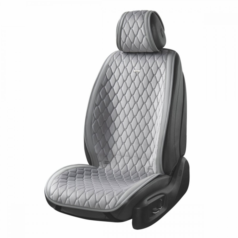 Премиум накидки для передних сидений BELTEX New York, grey 2шт