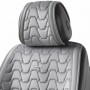 Комплект премиум накидок для сидений BELTEX Chicago, grey
