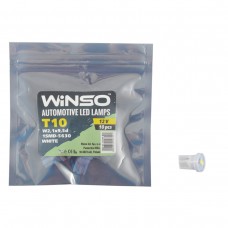 LED автолампа Winso 12V SMD T10 W2.1x9.5d, 10шт 127290
