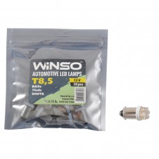 LED автолампа Winso 12V FLUX T8.5 BA9s, 10шт 127690
