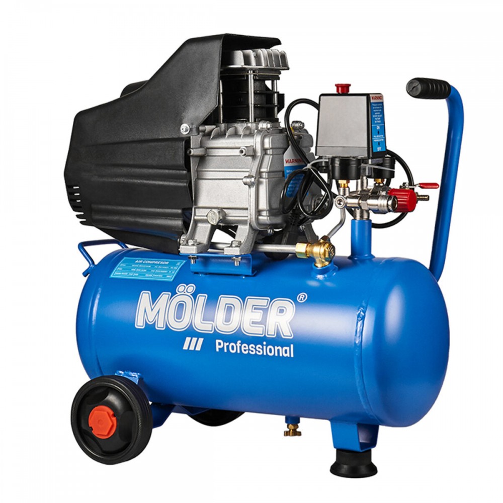 Компресор повітряний Molder з ресівером 20л, 140л/хв, 1100Вт