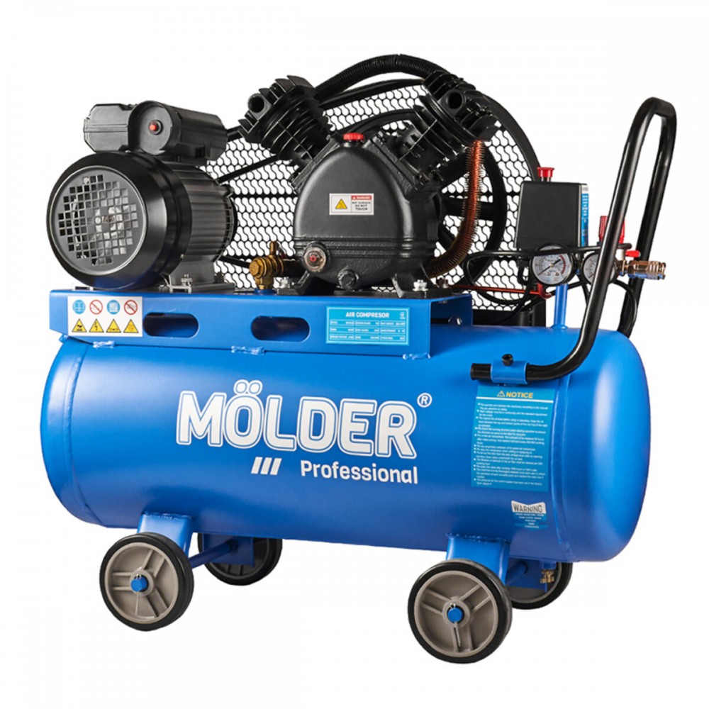 Компресор повітряний Molder з ресівером 50л, 202л/хв, 1500Вт