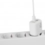 Сетевое зарядное устройство Brevia ePowerGaN PD45W 2xUSB-C белый
