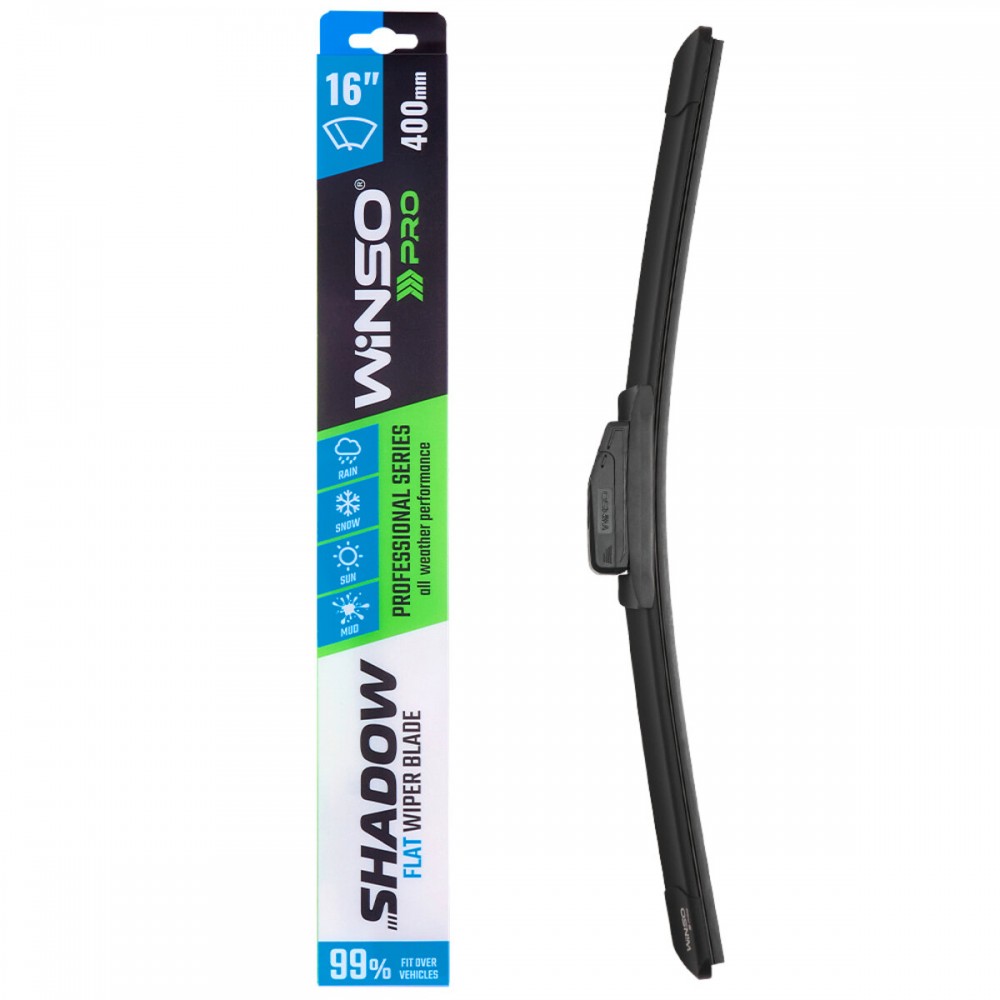 Бескаркасная щетка Winso Pro Shadow 16/400мм