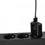 Мережевий зарядний пристрій Winso Pro 12W 2xUSB-A чорний