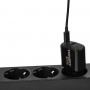 Мережевий зарядний пристрій Winso Pro PD20W USB-C+USB-A чорний